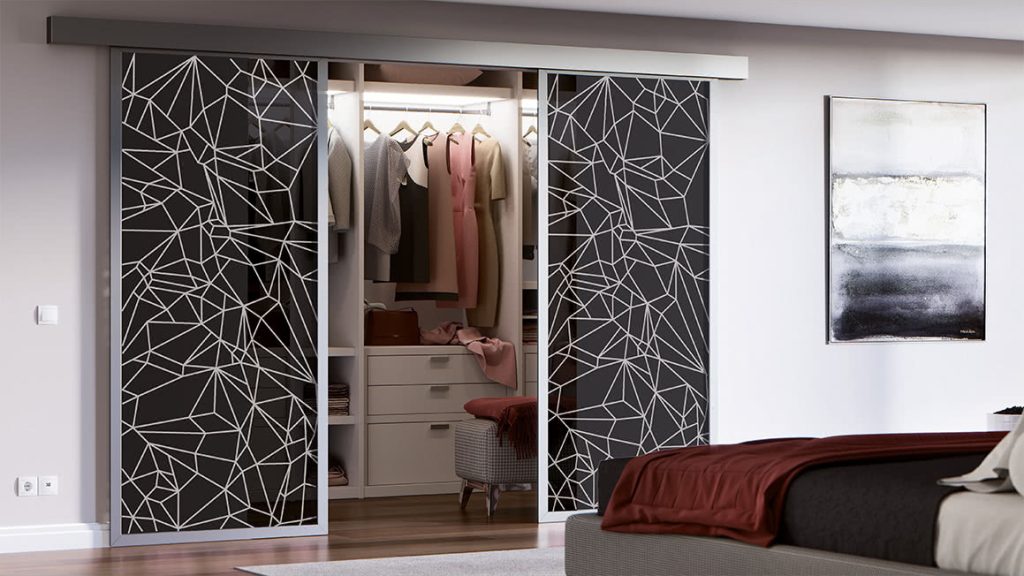 Esg grey geometric klassisch mattiert motiv matt flaeche grey