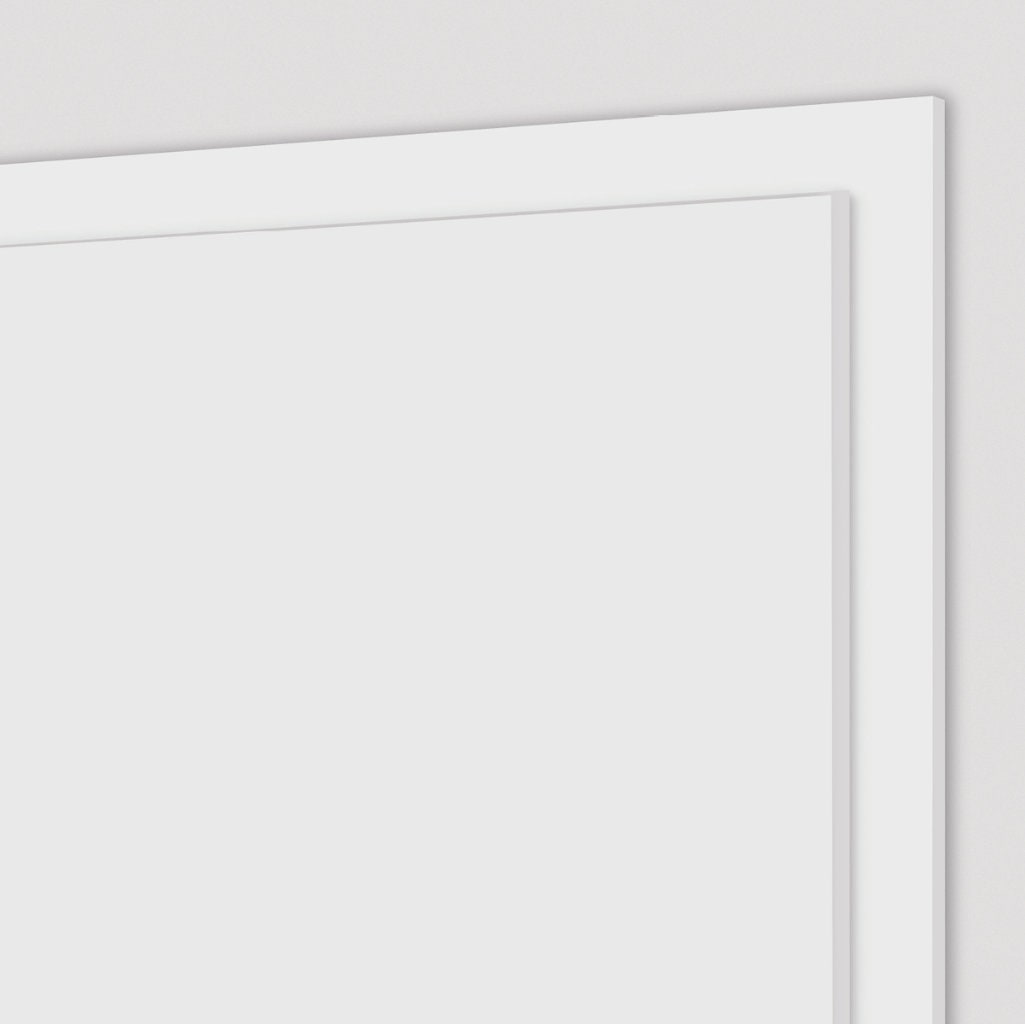 Gefälzte Tür geschlossen