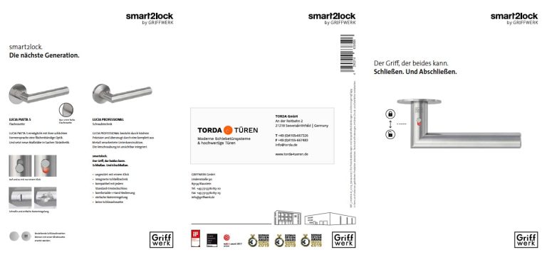 Griffwerk – Flyer smart2lock
