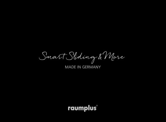 Raumplus brochure smart sliding more