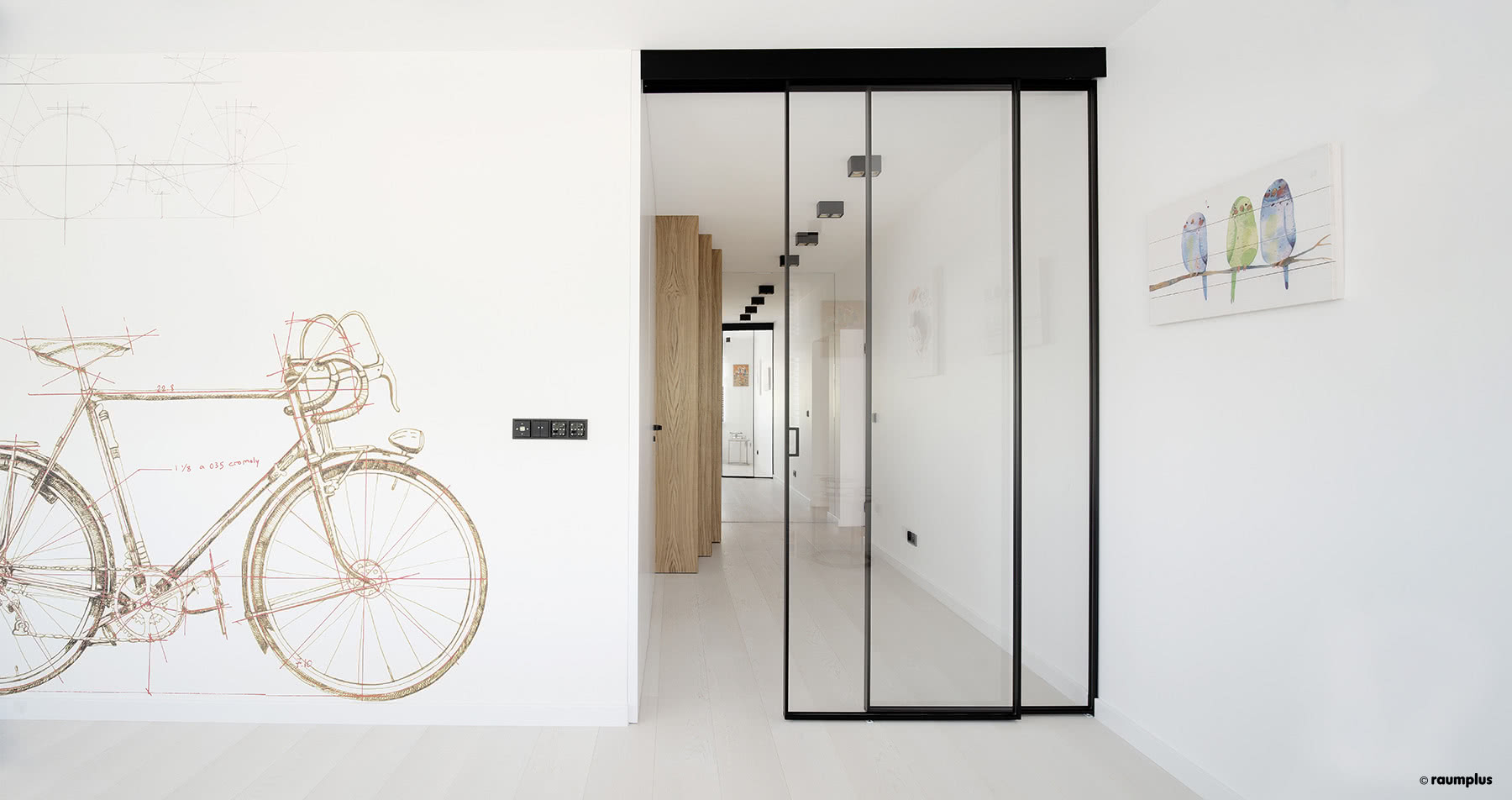 Schiebetürsysteme mit Aluminiumrahmen