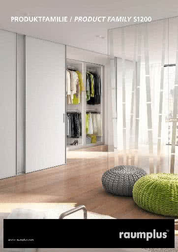 raumplus – Produktfamilie S1200