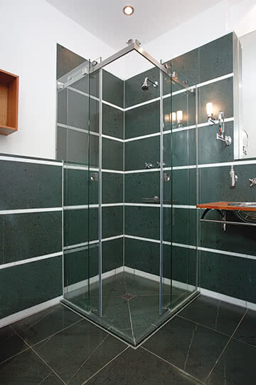 Duschsystem Aqua mit Schiebetür