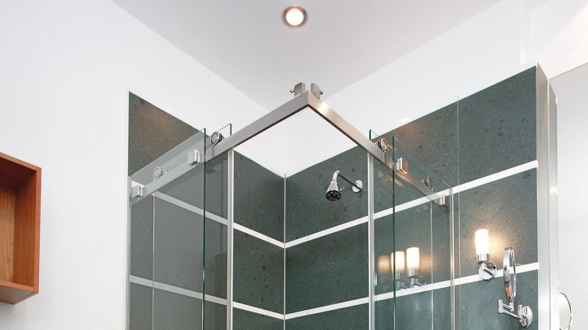 Duschsystem Aqua mit Schiebetür