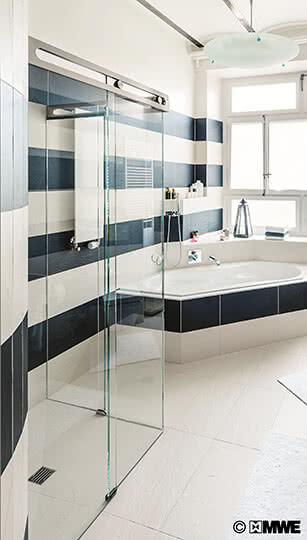 Luna – DUSCHSYSTEME MIT SCHIEBETÜR